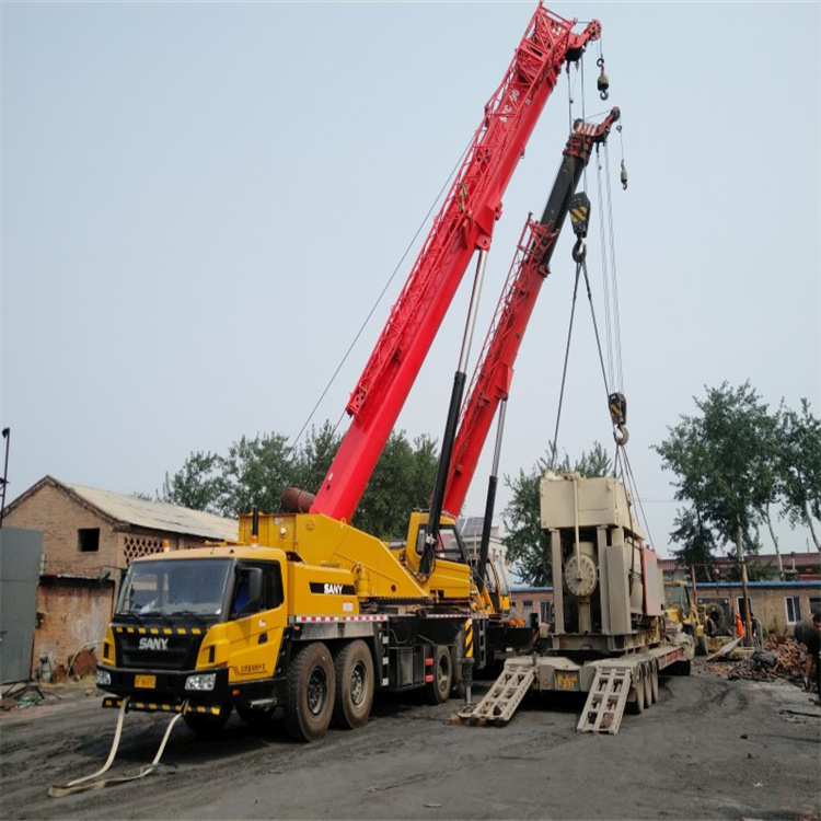 兰山附近大吊车出租|工地吊装设备租赁